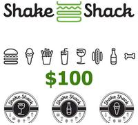Shake Shack USD 100 Gift Card US