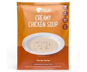 Shake That Weight Creamy Chicken Soup High Protein Diet Meals. Soup Meal Replacement. Low Calorie Diet Plan, Enriched with Essential Vitamins & Minerals. Gluten Free, Vegetarian.