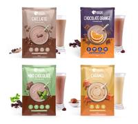 Shake That Weight Variety Shakes - 21 Meals, Mint Chocolate, Cafe Latte, Caramel, Choc Orange, Gluten-Free Meal Replacement Shakes, High Protein, Low Calorie, Vegetarian