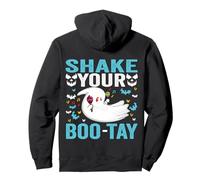 Shake Your Boo-Tay Cute Ghost Funny Halloween Adults Joke Pullover Hoodie