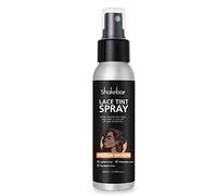 SHAKEBAR Lace Tint Spray for Wigs, 2.7 Fl Oz Medium Brown Shade, Quick Dry Formula for Even and Natural Look