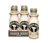 Shaken Udder Vanilla Milkshake,8 x 330ml,Made with Madagascan Vanilla,High in Calcium & Protein,Less Than 5% Added Sugar,Vegetarian & Gluten-Free