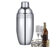Shaker for Cocktail - Bottle Shaker Bartending in Stainless Steel - Barman Kit for Mixing Tools for Cocktail, Margarita and Barman h to Keep Cold Drinks Cold Drinks Cold While the