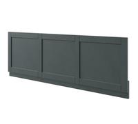 Shaker Matt Green Rectangular Front Bath Panel (H)47Cm (W)170Cm