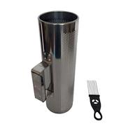 Shaker Musical Instruments Percussion Instrument Training Tool Metal Guiro Instrument with Scraper Metal Guiro Shaker Guiro Musical Tool