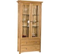 Shaker Oak Large Display Cabinet