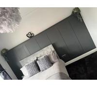 Shaker Style Wall Panelling Kit, 6mm MDF Strips, Easy DIY Wall Panels for Feature Walls, Bedrooms, and Living Rooms - Pack of 30 Strips @ 1200mm x 90mm x 6mm