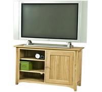 Shaker TV Unit - 109.5cm - 1 Door - Oak