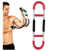 Shaker& Twister Arm Trainer, 2025 New U-Shape Adjustable Chest Workout Equipment, Portable Power Twister Bar for Indoor Home,Muscular Strength Enhancer, Shape The Perfect Body Mens for Beginners