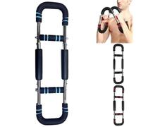 Shaker Twister Arm Trainer,Adjustable Chest Expander,Portable Power Twister Bar Muscular Strength Enhancer,Shape The Perfect Body for Men, Detachable Spring Chest Exerciser, Triceps