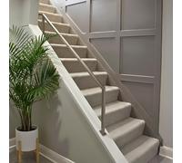 ShakerMDF Wall Panelling Kit - 10x100cm & 7x50cm Pre-Cut MDF Slats+Free Adhesive | DIY Shaker Wall Panels for Hallways, Stairs & Living Rooms | Paintable MDF Strips for Wainscoting & Decorative Walls