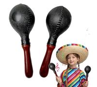 Shakers Musical Instruments, Maracas for - 2X Noisemaker Tambourine Rattles - Sand Hammer Music Shakers, Clear Sound Percussion Instrument for Birthday Holiday
