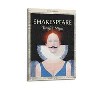 Shakespear Twelfth Night Art Posters Are Suitable for Decorating Living Room, Bedroom, Study, Restaurant, Corridor, Children's Room, EtcFrame-style 12x18inch(30x45cm)