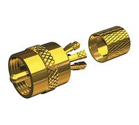 Shakespeare 3003.4061 PL-259-CP-G Marine Center Pin Connector,Gold