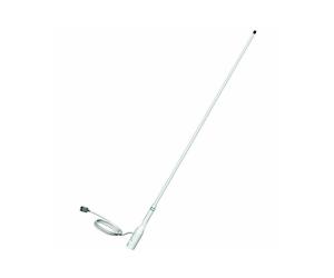 Shakespeare 4351 1.0m Fibreglass Classic AM/FM Antenna with RG62 Cable?NEW?White