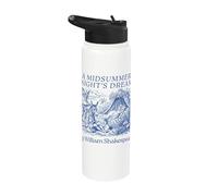 Shakespeare A Midsummer Night's Dream Cute Book Lover Stainless Steel Insulated Water Bottle