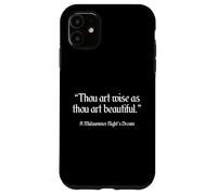 Shakespeare A Midsummer Night's Dream Shakespeare Quote Case for iPhone 11