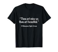 Shakespeare A Midsummer Night's Dream Shakespeare Quote T-Shirt