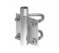 Shakespeare AHDVM Heavy Duty SS Vertical Antenna Mount/ Pole?with U-Bolts + Nuts