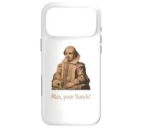 Shakespeare Alas, poor Yorick! Shakespeare Play Quote Case for iPhone 17 Pro Max