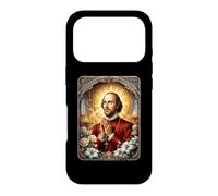 Shakespeare Bard English Literature Christian Floral Flower Case for iPhone 17 Pro