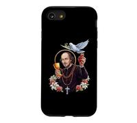 Shakespeare Bard English Literature Easter Christian Cross Case for iPhone SE (2020) / 7/8
