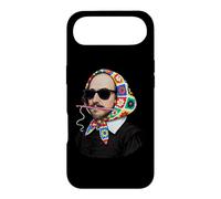 Shakespeare Bard English Literature Granny Square Crochet Case for iPhone Air