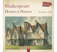 Shakespeare Birthplace Trust: Shakespeare Homes and Haunts Wall Calendar 2026 (Art Calendar)