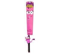Shakespeare Catch a Monster Children's Colourful Spinning Rod and Spin Reel Combo Set - Kid's Ready to Fish Setup with Line, Spinning Combos, Allround Fishing, Unisex, Pink, 1.40m | 12-26g