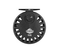 Shakespeare Cedar Canyon Click Fly Reel - Lightweight Graphite Construction, Adjustable Click Drag System, Convertible Left/Right Hand Retrieve, Smooth Performance, Fly Fishing Reel - 5/6