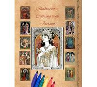 Shakespeare Coloring book Journal