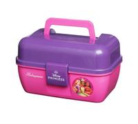 Shakespeare Disney Kids Fishing Tackle Box - Princess Bait Storage | Fun First Tackle Box | Easy Open Lid | Handy Inlay Tray | Big Main Compartment | Foldable Handle | Family Fishing Adventures!
