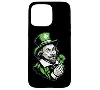 Shakespeare English Literature St. Patricks Day Pattys Day Case for iPhone 15 Pro Max