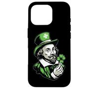 Shakespeare English Literature St. Patricks Day Pattys Day Case for iPhone 16 Pro