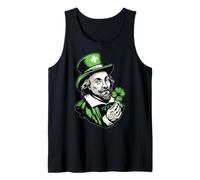 Shakespeare English Literature St. Patricks Day Pattys Day Tank Top