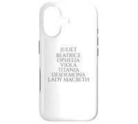 Shakespeare Female Characters - English Literature Case for iPhone 17