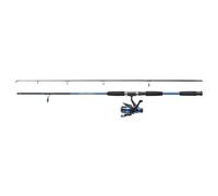 Shakespeare Firebird Spinning Combo | Fishing Rod and Reel Combo Pre-Spooled with Line | Freshwater & Saltwater Predator Lure Fishing Setup for Pike,