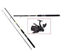 Shakespeare Firebird Spinning Spin Fishing Rod & Shakespeare Rd Reel & Line
