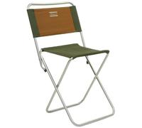 Shakespeare Folding Backrest Stool?For Fishing/ Hiking?Cap.100 kg?Brown/Green