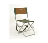 Shakespeare Folding Fishing Chair with Rod Rest Lightweight Portable Strong Seat
