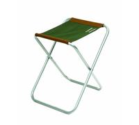 Shakespeare Folding Stool For Fishing, Outdoor, Camping Chair, for people up to 90kg, Stool Seating, Chairs, Coarse Fishing, Carp, Unisex, Brown/Green