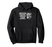 Shakespeare Hamlet Horatio Quote Philosophy Skull Pullover Hoodie