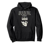 Shakespeare Hamlet Horatio Quote Philosophy Skull Pullover Hoodie