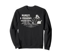 Shakespeare Hamlet Tragedy Title Page Literature Theatre Sweatshirt