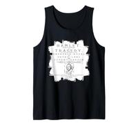 Shakespeare Hamlet Tragedy Title Page Literature Theatre Tank Top