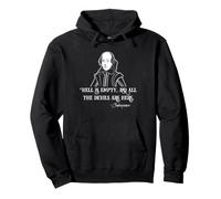 Shakespeare Hell Is Empty Quote Dark Literature Bard Pullover Hoodie