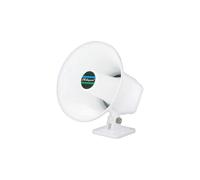 Shakespeare HS-5 Horn Style External Hailer Speaker with Mount and Cable - White