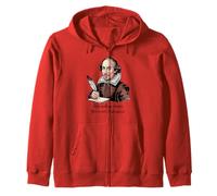 Shakespeare Humour Bound Not To Please Thee Zip Hoodie