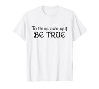 Shakespeare Inspired To Thine Own Self Be True T-Shirt