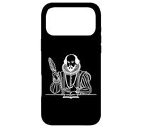 Shakespeare Line Art Scholar Case for iPhone 17 Pro Max
